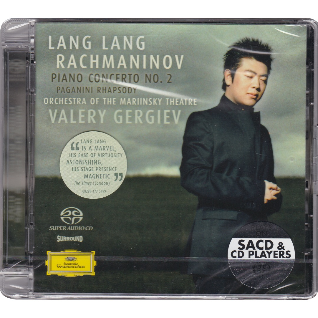 Lang Lang (Piano) / Rachmaninov: Piano Concerto No.2; Rhapsody on a Theme of Paganini (Сергей Васильевич Рахманинов) [Hybrid Multichannel / Stereo SACD-DSD] в интернет магазине CD Good