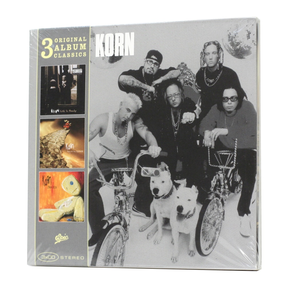 Korn / 3 Original Album Classics (Deluxe Edition, Compilation) [3 X CD-Audio] в интернет магазине CD Good