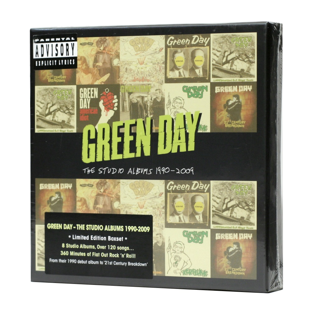Green Day / The Studio Albums 1990 - 2009 (Deluxe Edition, Limited Edition, Compilation, 8 X CD-Audio) [BOX SET] в интернет магазине CD Good