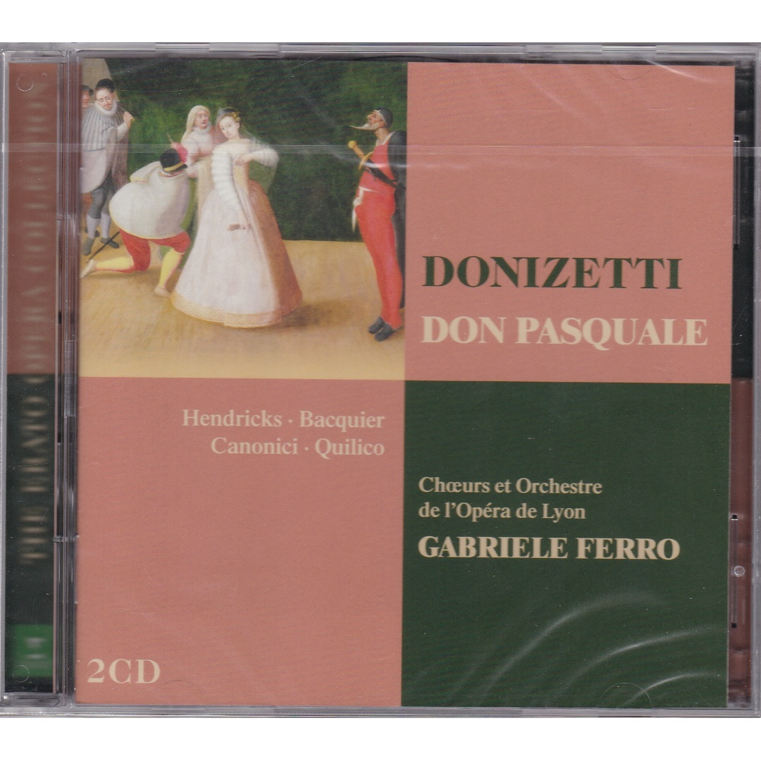 Gabriele Ferro / Donizetti "Don Pasquale" [2 X CD-Audio] в интернет магазине CD Good