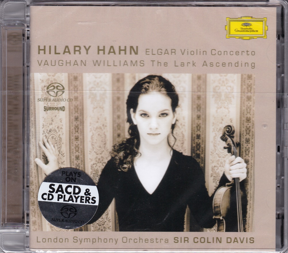 Hilary Hahn, London Symphony Orchestra / Elgar: Violin Concerto; Vaughan Williams: The Lark Ascending [Hybrid Multichannel / Stereo SACD-DSD] в интернет магазине CD Good