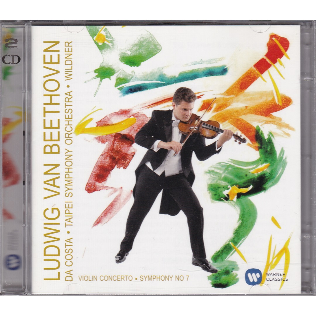 Alexandre da Costa (Taipei Symphony Orchestra) / Ludwig van Beethoven (Violin Concerto in D major Op.61; Symphony No.7 in A major, Op.92) [2 X CD-Audio] в интернет магазине CD Good