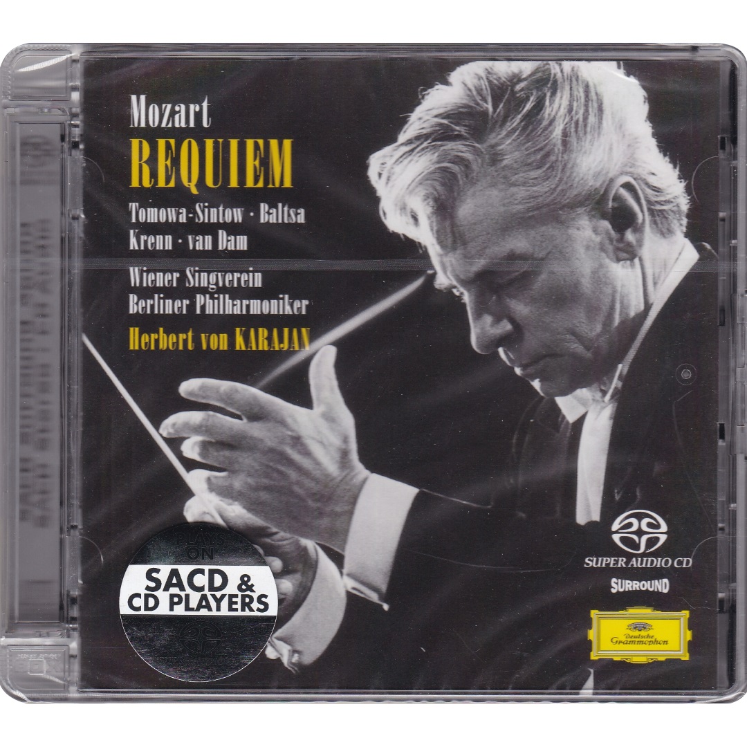 Herbert Von Karajan / Mozart: Requiem in D minor, K. 626 (Wolfgang Amadeus Mozart) [Hybrid Multichannel / Stereo SACD-DSD] в интернет магазине CD Good
