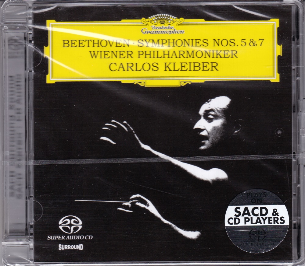Carlos Kleiber, Wiener Philharmoniker / Beethoven, Symphonies Nos. 5 & 7 [Hybrid Multichannel / Stereo SACD-DSD] в интернет магазине CD Good