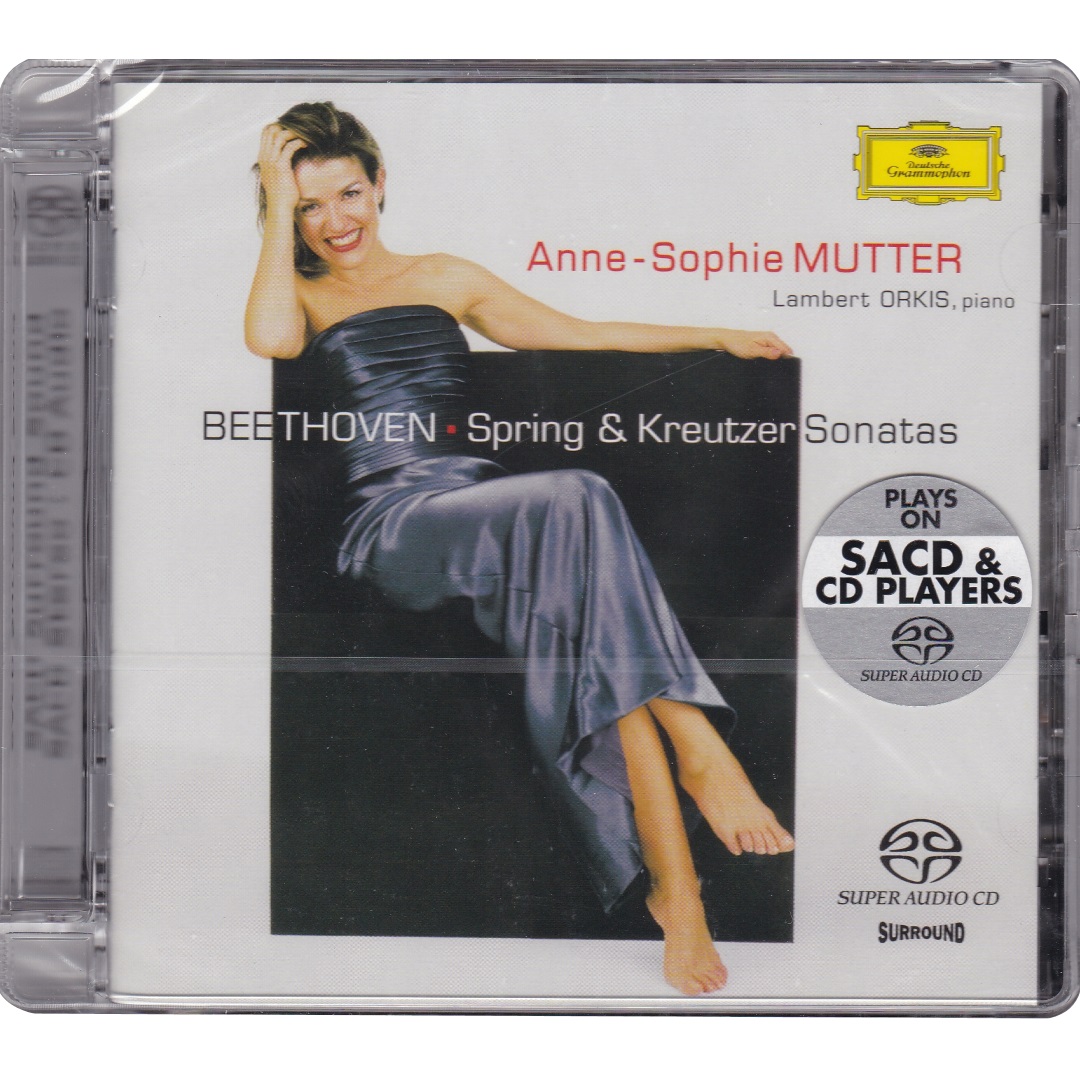 Anne-Sophie Mutter / Beethoven: Spring & Kreutzer Sonatas [Hybrid Multichannel / Stereo SACD-DSD] в интернет магазине CD Good