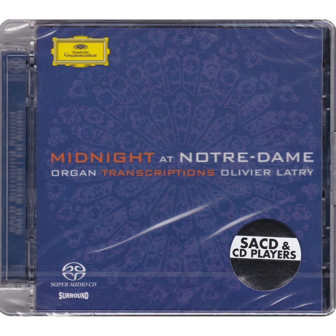 Olivier Latry (Organ) / Midnight at Notre-Dame [Hybrid Multichannel / Stereo SACD-DSD] в интернет магазине CD Good