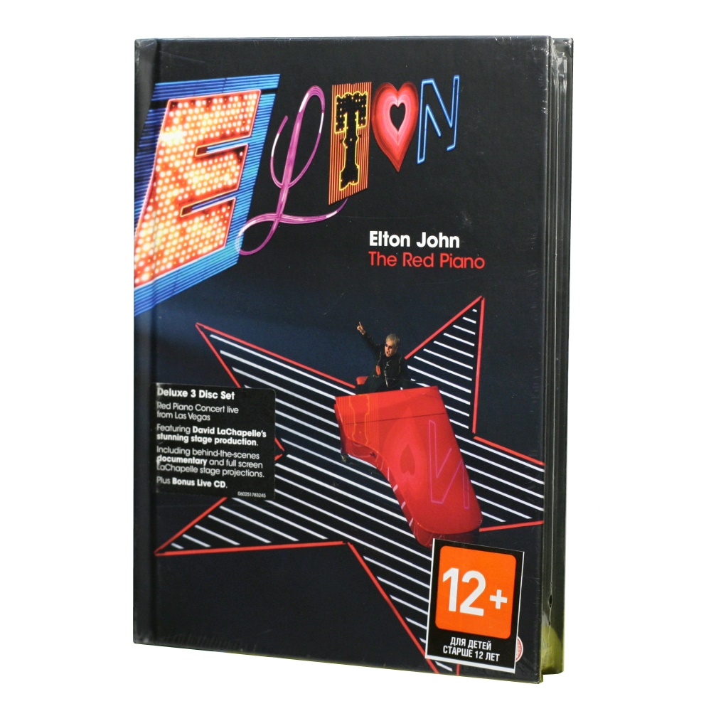 Elton John / The Red Piano Concert (Deluxe edition CD / 2 X DVD-Video) [BOX SET] в интернет магазине CD Good